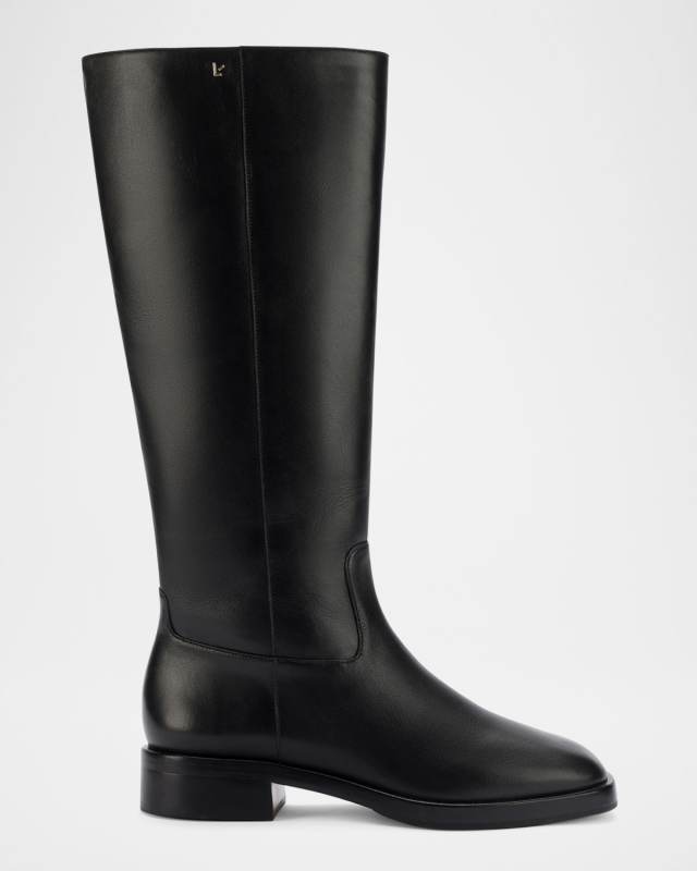 Anne Leather Mid Boots